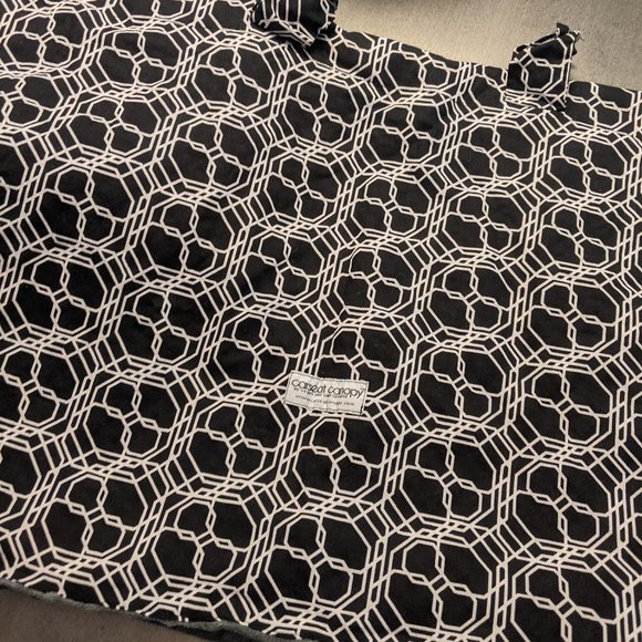 Classic Carseat Canopy Minky-lined Carseat Cover - 2 available red or gray minky - Picture 3 of 10